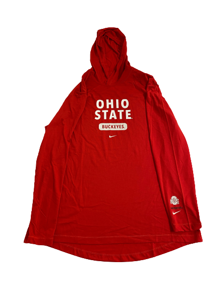 Reilly MacNeill Ohio State Volleyball Team-Issued Performance Hoodie (Size XL)