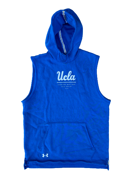 Kyle Cuellar UCLA Baseball Team Issued Sleeveless Hoodie (Size L)
