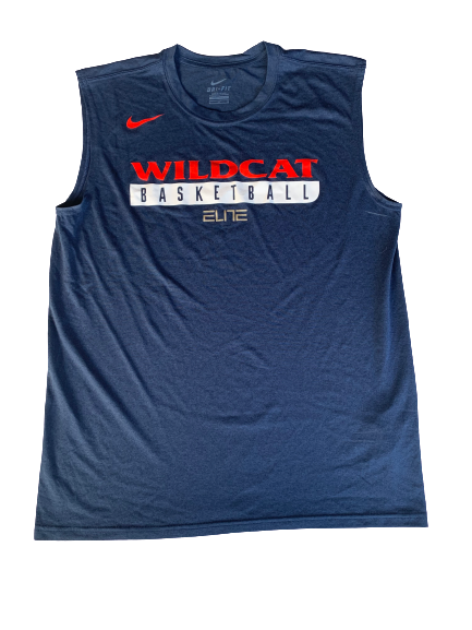 Chase Jeter Wildcat Basketball Nike Elite Workout Tank (Size L)