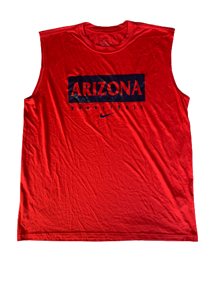 Chase Jeter Arizona Basketball Nike Workout Tank (Size XL)