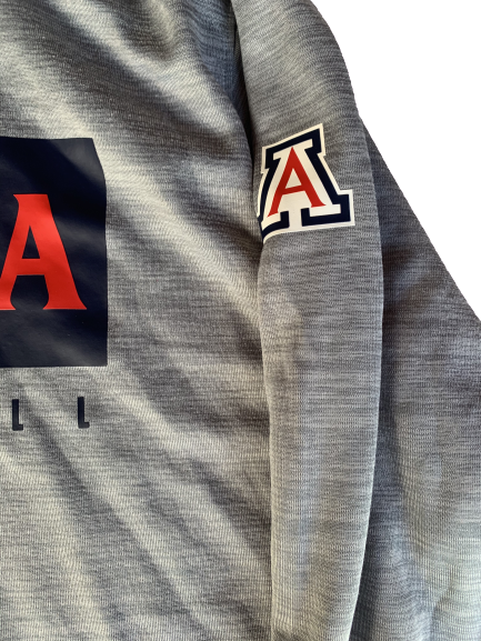 Chase Jeter Arizona Basketball Nike Elite Travel Sweatshirt (Size XL)