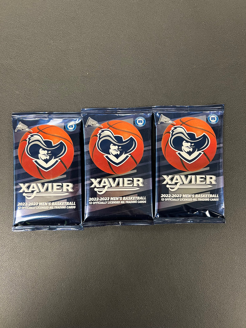 Xavier Basketball Team Trading Card Pack