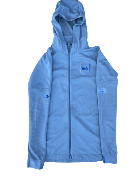 Kyle Cuellar UCLA Baseball Team Issued Zip Up Jacket (Size L)