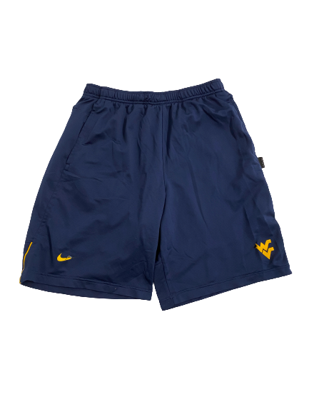 Jarret Doege West Virginia Football Team-Issued Shorts (Size M)