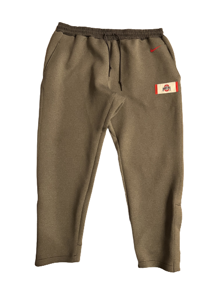Antwuan Jackson Ohio State Football Team Exclusive Travel Sweatpants with Magnetic Bottoms (Size 3XL)