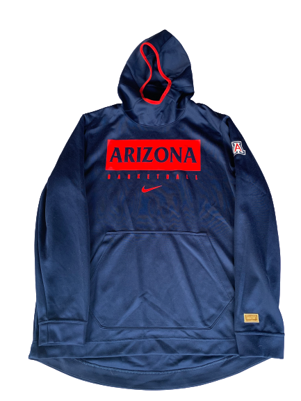 Chase Jeter Arizona Basketball Nike Elite Team Travel Sweatshirt (Size XL)