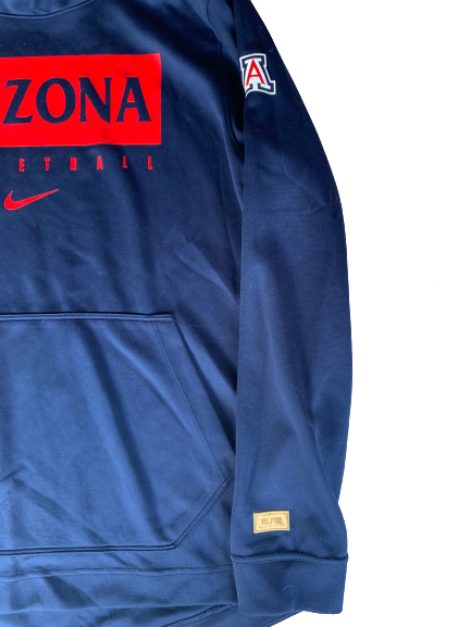 Chase Jeter Arizona Basketball Nike Elite Team Travel Sweatshirt (Size XL)