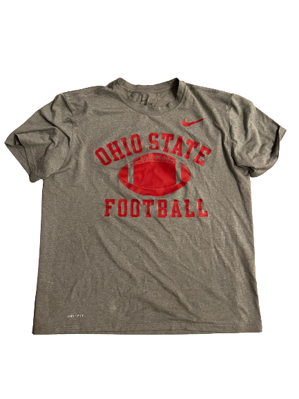 Antwuan Jackson Ohio State Football Team Issued Workout Shirt (Size L)