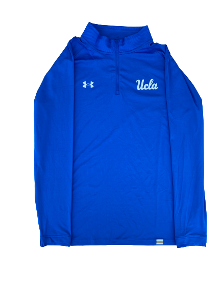 Kyle Cuellar UCLA Baseball Team Issued Quarter Zip Pullover (Size XL)