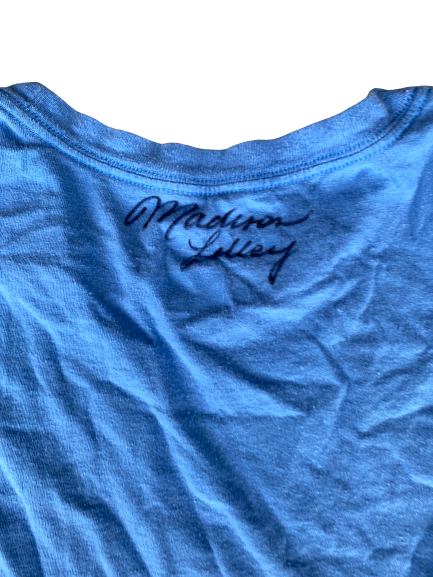 Madison Lilley USA Volleyball SIGNED Workout Shirt (Size L)