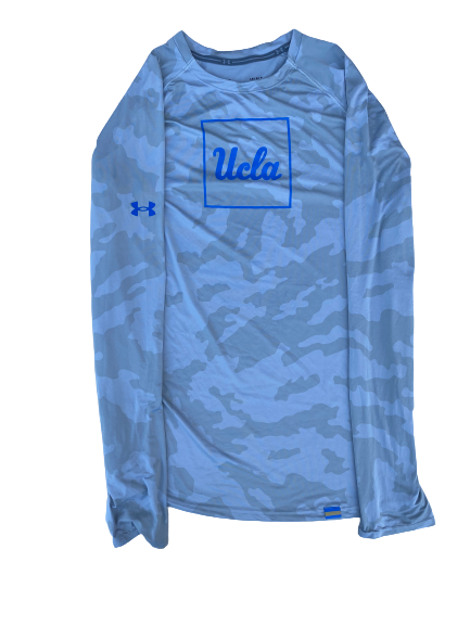 Kyle Cuellar UCLA Baseball Team Issued Long Sleeve Workout Shirt (Size L)