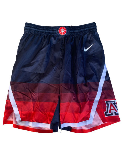 Chase Jeter Arizona Basketball 2019-2020 Season Game-Worn Shorts (Size 38)