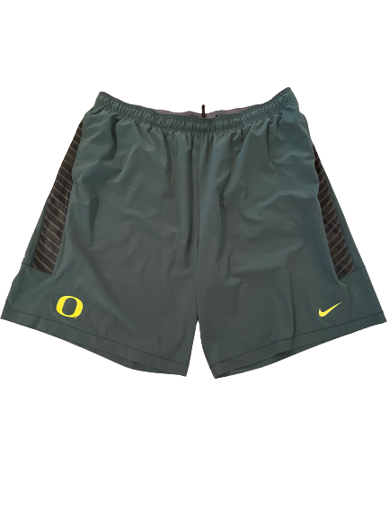 Scott Pagano Oregon Football Team Issued Shorts (Size XXXXL)