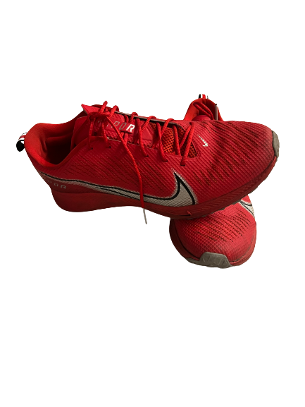 Antwuan Jackson Ohio State Football Team Exclusive Nike Vapor Shoes (Size 14)