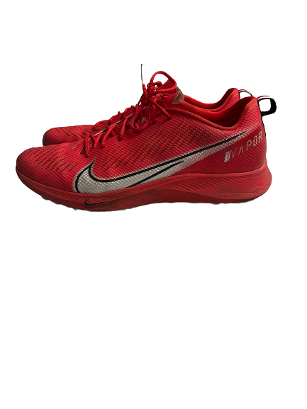 Antwuan Jackson Ohio State Football Team Exclusive Nike Vapor Shoes (Size 14)