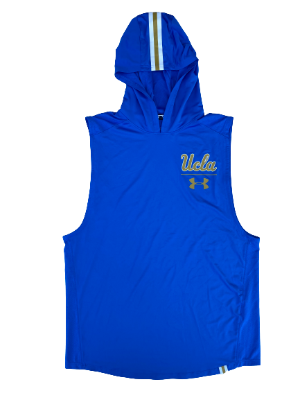 Kyle Cuellar UCLA Baseball Team Issued Sleeveless Hoodie (Size L)