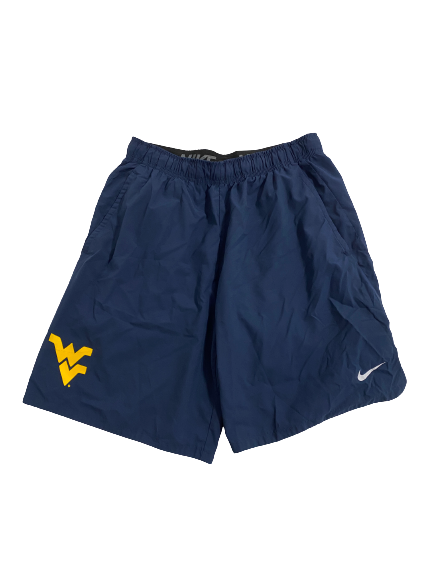 Jarret Doege West Virginia Football Team-Issued Shorts (Size L)
