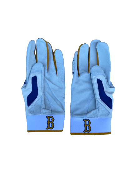 Kyle Cuellar UCLA Baseball Player Exclusive Batting Gloves (Size L)