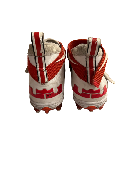 Antwuan Jackson Ohio State Football Player Exclusive Lebron Soldier 11 TD STK Cleats (Size 15)