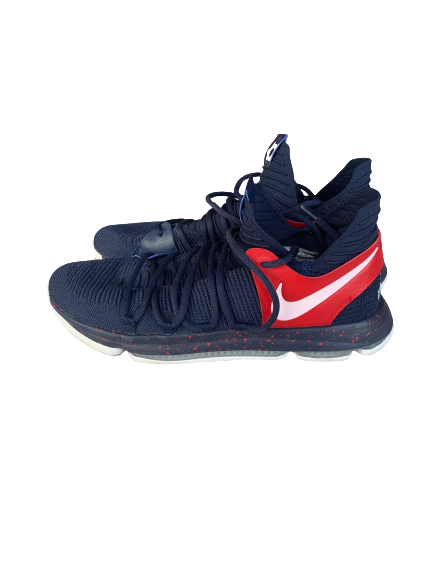 Chase Jeter Arizona Player Exclusive Nike Zoom KD 10 Sneakers Size 15 The Players Trunk
