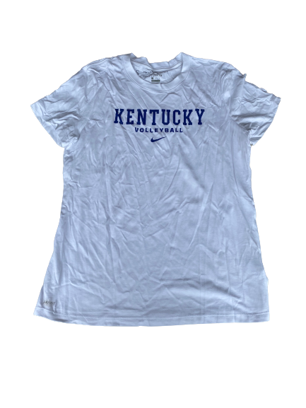 Madison Lilley Kentucky Volleyball SIGNED Workout Shirt (Size L)