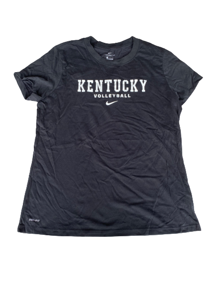 Madison Lilley Kentucky Volleyball Team Issued Workout Shirt (Size Women&