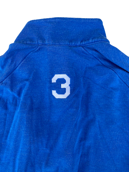 Imani Dorsey Duke Soccer Team Issued Quarter-Zip with Number on Back (Size S)