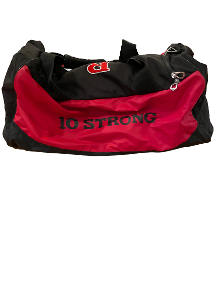 Matt Sportelli Rutgers Football Team Exclusive Travel Duffel Bag