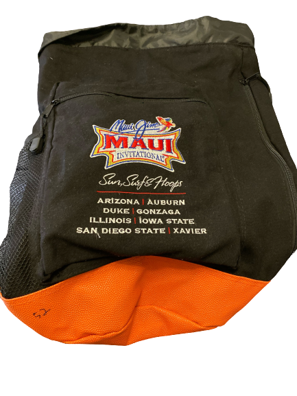 Maui Invitational Official Team Issued One-Strap Bag