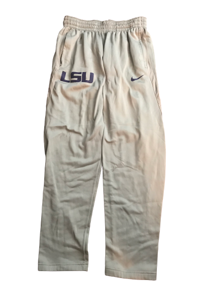 LSU Basketball Team Issued Sweatpants (Size L)