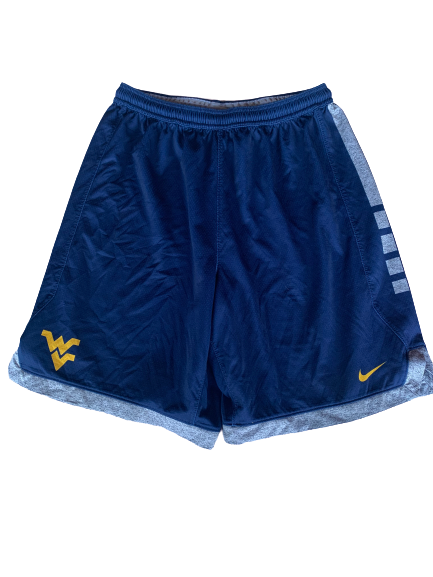 Logan Routt West Virginia Basketball Practice Shorts (Size XL)