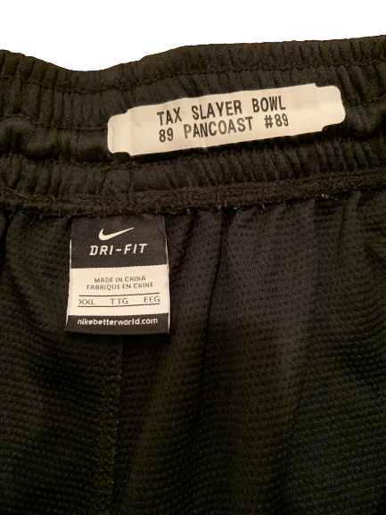 Tom Pancoast Penn State Team Issued Tax Slayer Bowl Travel Sweatpants (Size XXL)