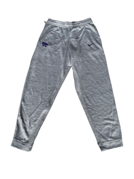 Barry Brown Kansas State Basketball Team Issued Sweatpants (Size L)