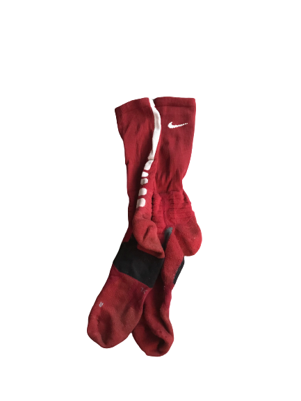 Armond Davis Alabama Basketball Team Issued Nike Elite Socks