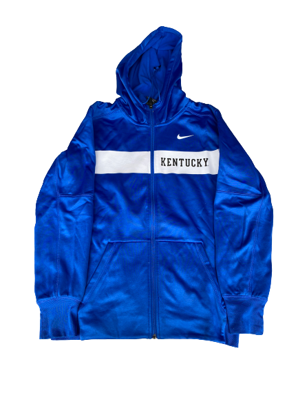 Madison Lilley Kentucky Volleyball Team Issued Zip Up Jacket (Size S)