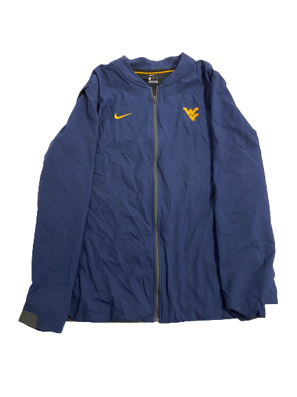 Jarret Doege West Virginia Football Team-Issued Zip-Up Jacket (Size XL)