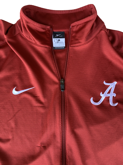 Lawson Schaffer Alabama Nike Zip-Up Jacket (Size L)