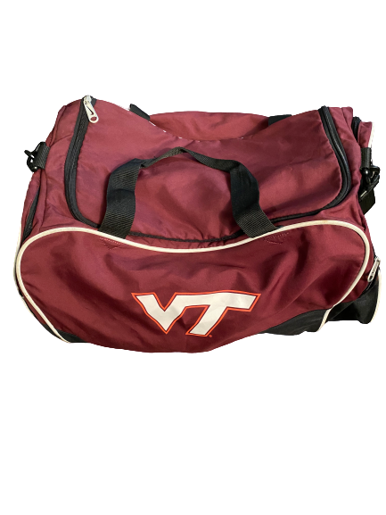 Luther Maddy Virginia Tech Team Issued Travel Duffel Bag