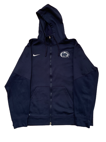 Tom Pancoast Penn State Team Issued Full-Zip Travel Jacket (Size XXL)