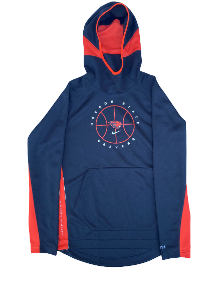 Aleah Goodman Oregon State Basketball Team Issued Sweatshirt (Size M)