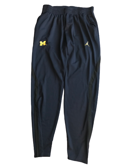 Shea Patterson Michigan Team Issued Jordan Sweatpants (Size XL)