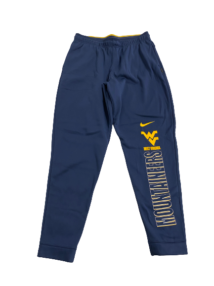 Jarret Doege West Virginia Football Team-Issued Sweatpants (Size L)
