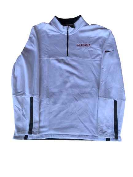 Lawson Schaffer Alabama Nike 1/4 Zip-Up Jacket (Size L)