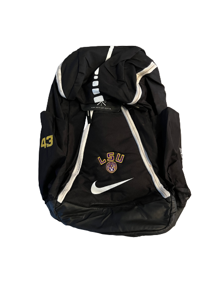 Ray Thornton LSU Football Player Exclusive Backpack with Number