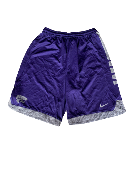 Barry Brown Kansas State Basketball Player Exclusive Practice Shorts (Size M)
