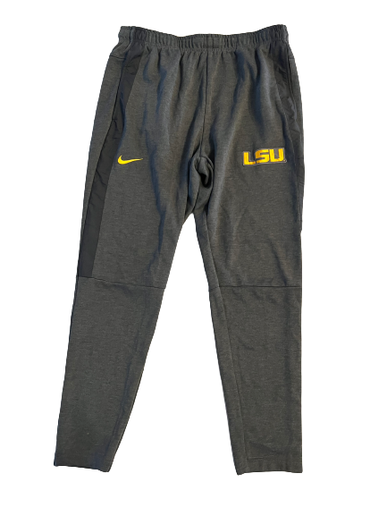 Ray Thornton LSU Football Team Issued Sweatpants (Size L)