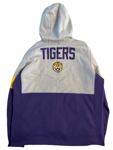 Ray Thornton LSU Football Team Exclusive "GEAUX TIGERS" Sweatshirt (Size XL)