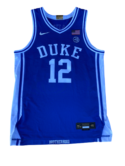 Vintage Nike Team Duke Blue Devils Elite Basketball Jersey