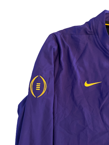 Ray Thornton LSU Football Player Exclusive College Football Playoff Jacket (Size XL)