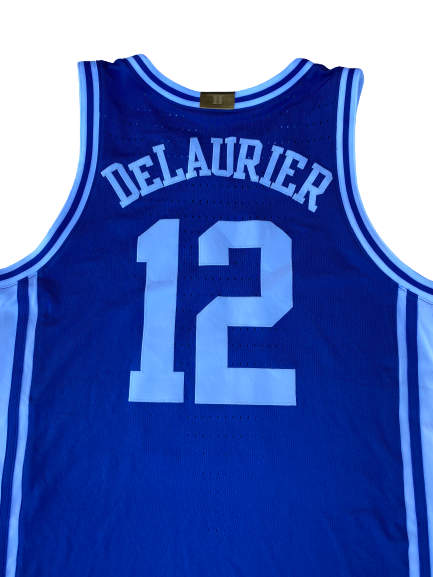 Javin DeLaurier Duke Basketball 2K Empire Classic Championship Game-Worn Uniform Set (11/22/2019)
